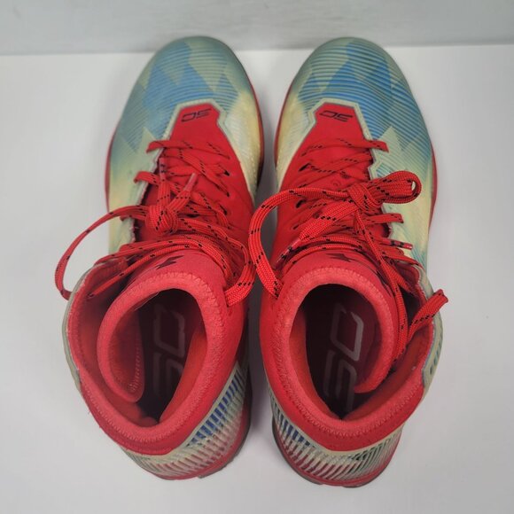 Under Armour Curry 2. Men's Multicolor Basketball Shoes US Size 12.5 - Picture 5 of 8